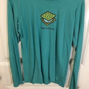 Life is good smores tee